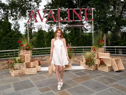 Emma Roberts at Avaline x Stella Event, July 2025