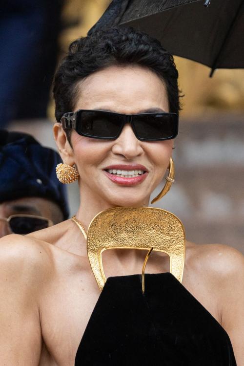 Farida Khelfa at Schiaparelli show Paris, July 2025 1