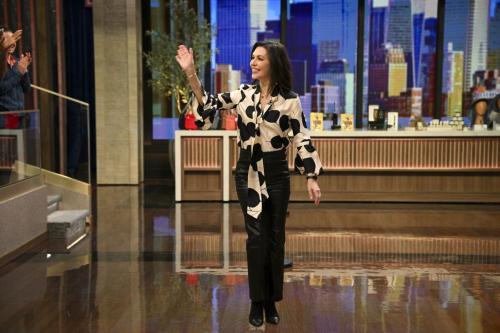 Finola Hughes at Live with Kelly and Mark, May 2025 1