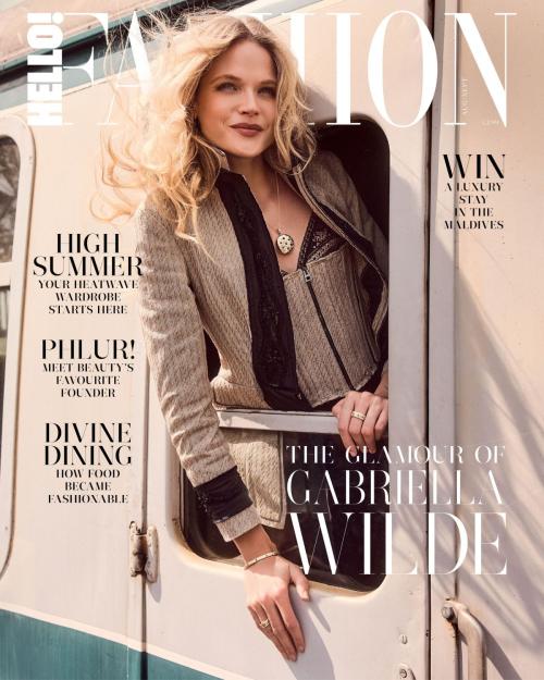 Gabriella Wilde for Hello! Fashion, Aug 2025 1