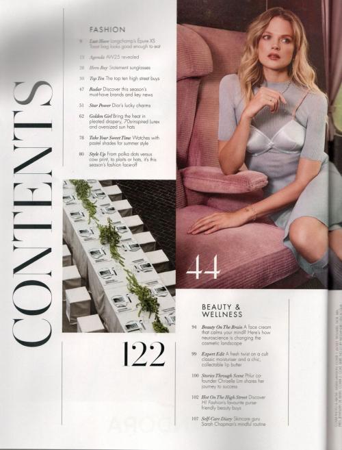 Gabriella Wilde glows in Hello Fashion, Aug-Sept 2025 10