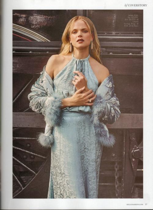 Gabriella Wilde glows in Hello Fashion, Aug-Sept 2025 6