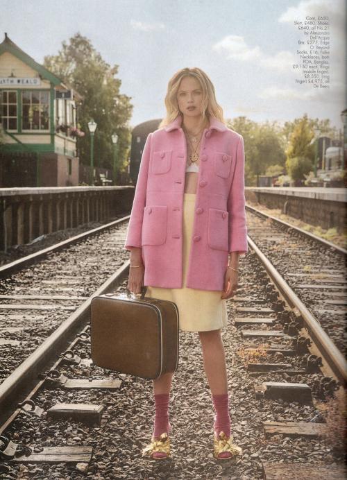 Gabriella Wilde glows in Hello Fashion, Aug-Sept 2025 8