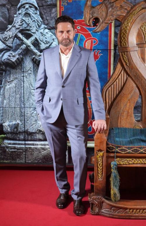 Gerard Butler at Dragon Immersive Experience in London, June 2025