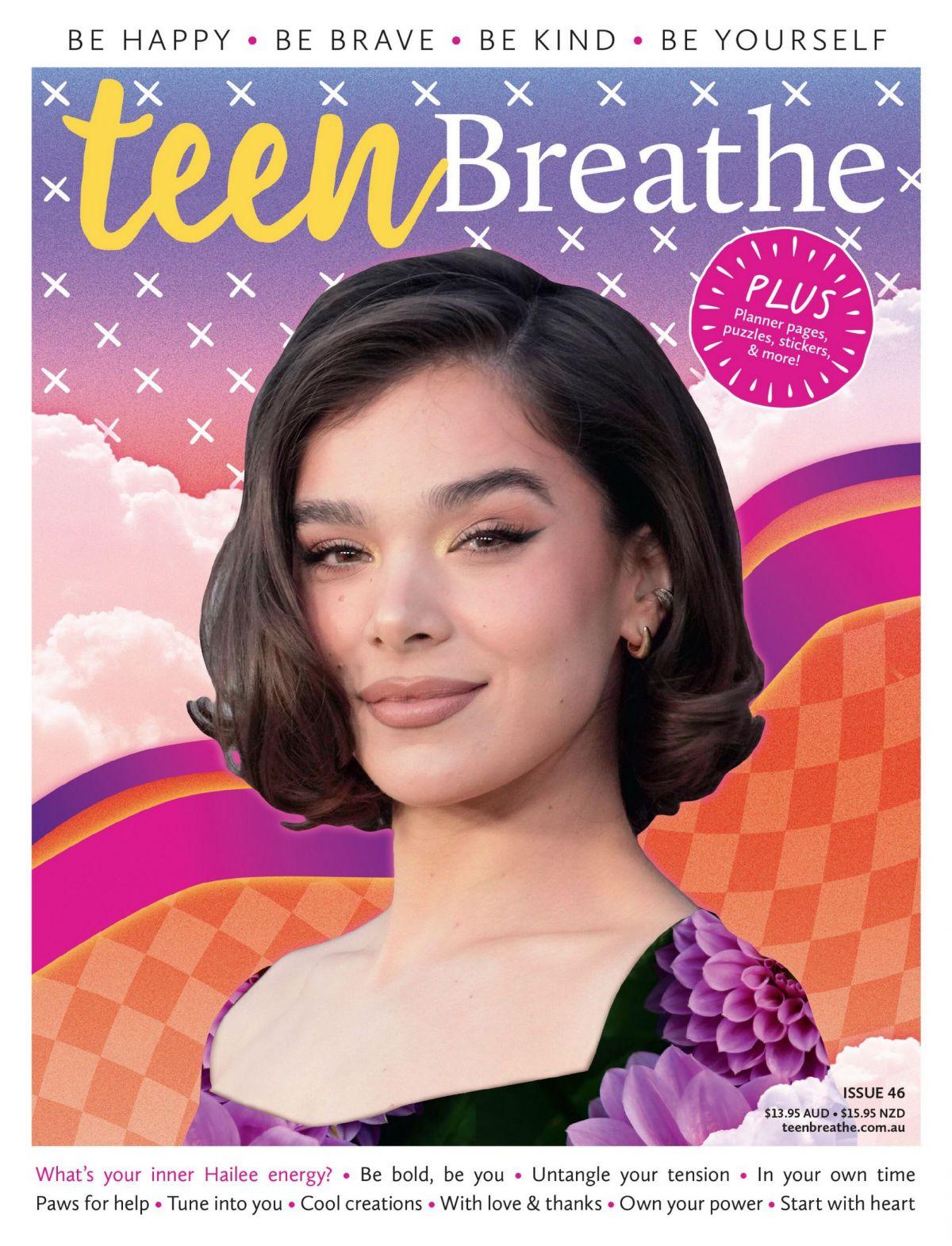 Hailee Steinfeld in Teen Breathe cover, 2025