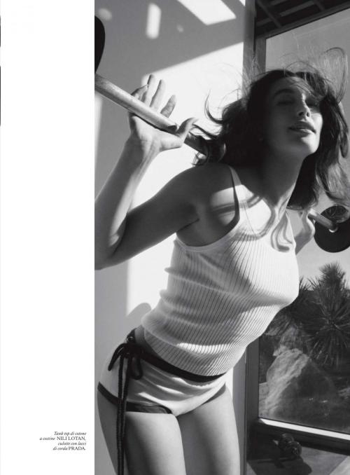 Hailey Bieber Vogue Italy Cover August 2025 9