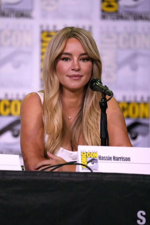 Hassie Harrison at Comic-Con International, July 2025 3