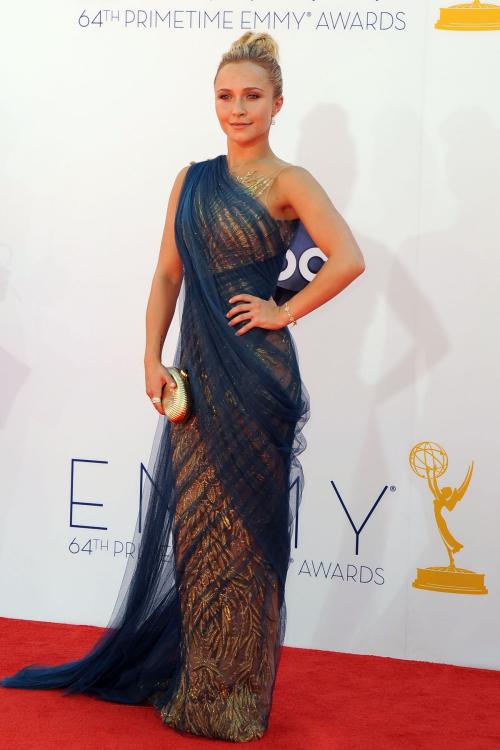 Hayden Panettiere at Emmy Awards red carpet, 2012 1
