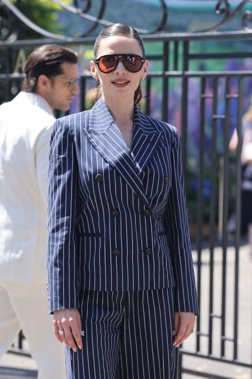 Hayley Atwell at Wimbledon Day 13 Match, July 2025 1