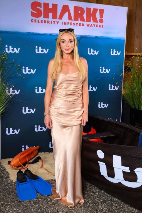 Helen George at Shark Launch Event London, July 2025