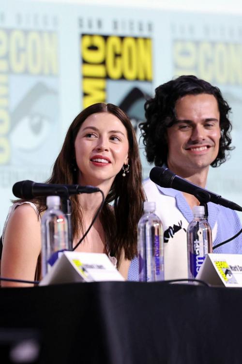 Hermione Corfield at Outlander Panel Comic-Con July 2025 5