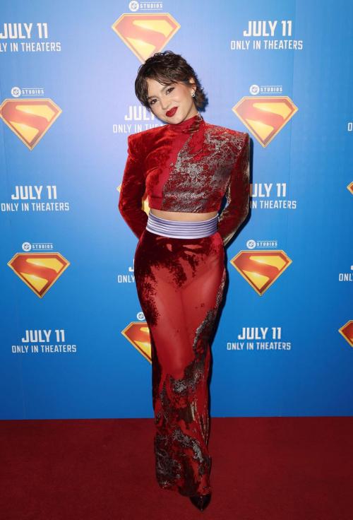 Isabela Merced at Superman Celebration, July 2025 4