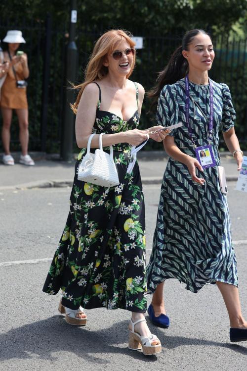 Isla Fisher at Wimbledon Opening Day, June 2025 3