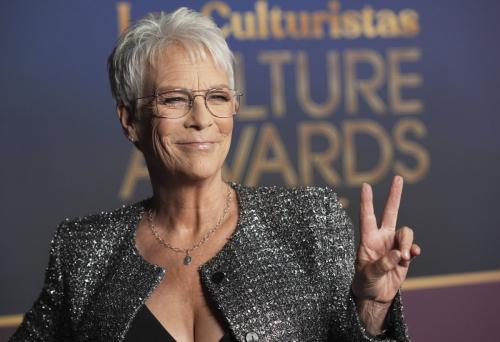 Jamie Lee Curtis at Las Culturistas Awards, July 1
