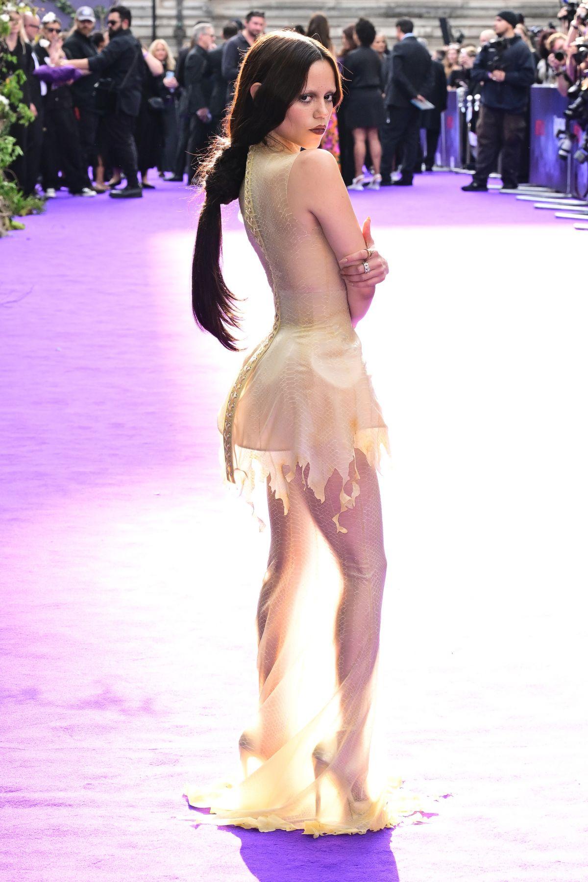 Jenna Ortega at Wednesday Season 2 premiere London, July 2025