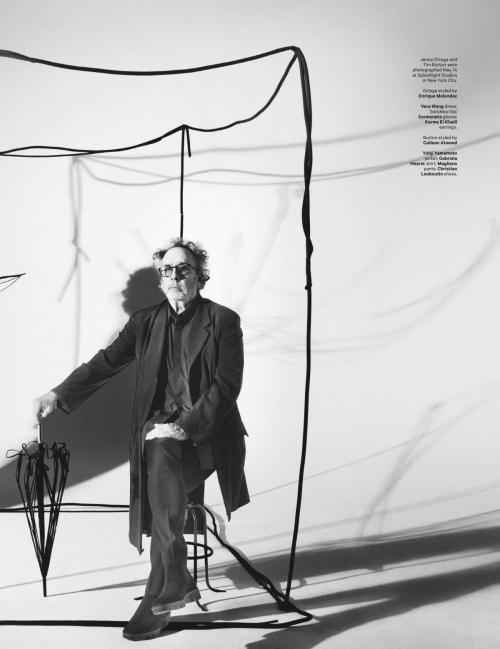 Jenna Ortega joins Tim Burton for THR cover, July 2025 8