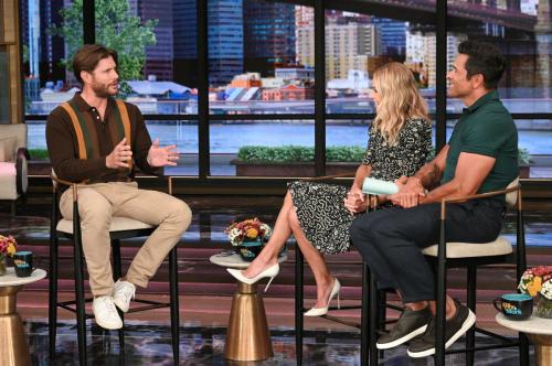 Jensen Ackles on Live with Kelly and Mark July 2025 1