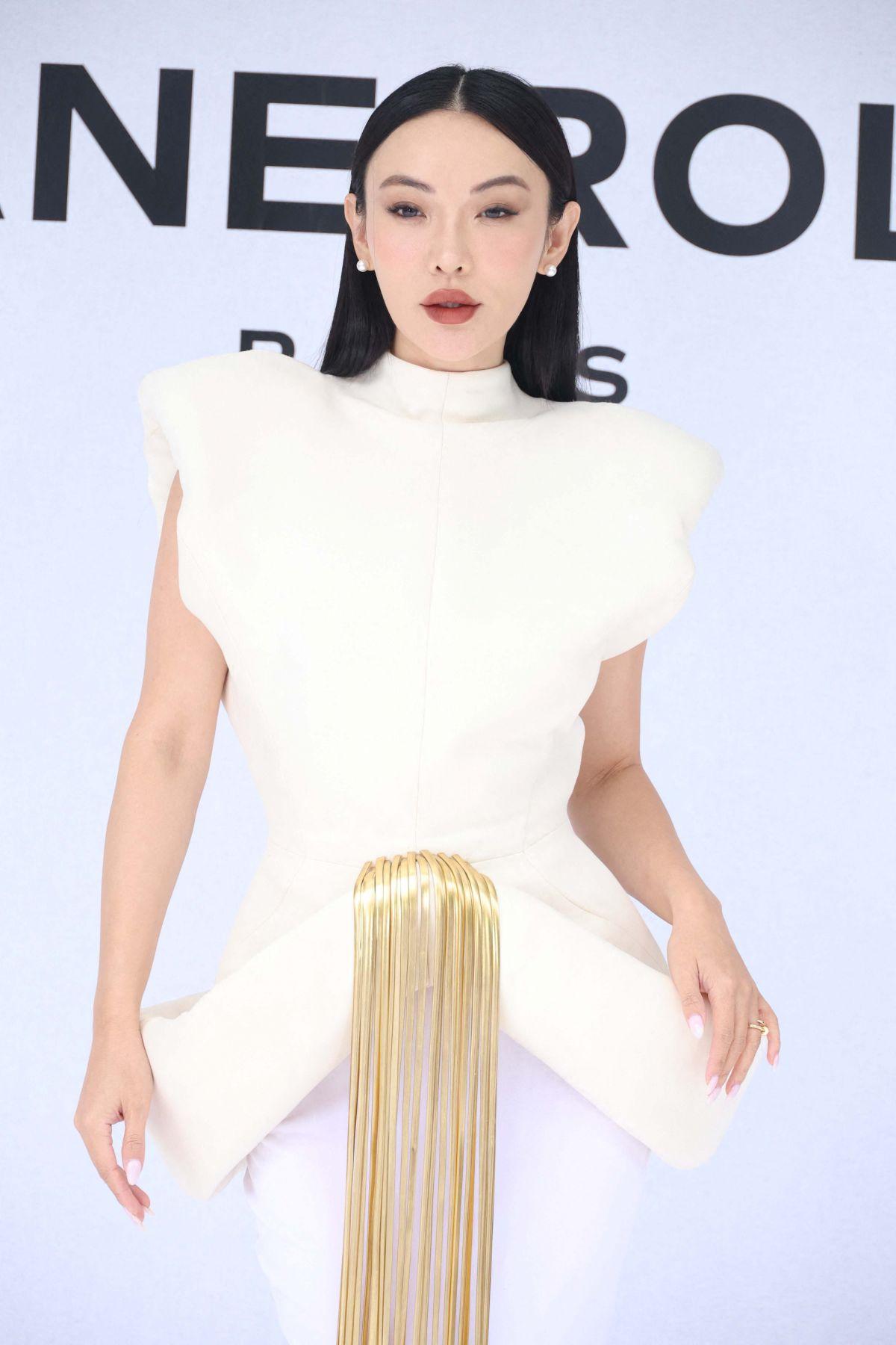 Jessica Wang at Stephane Rolland photocall, July 2025