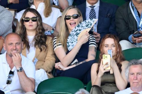 Joey King Competes at Wimbledon Tennis, July 2025 6