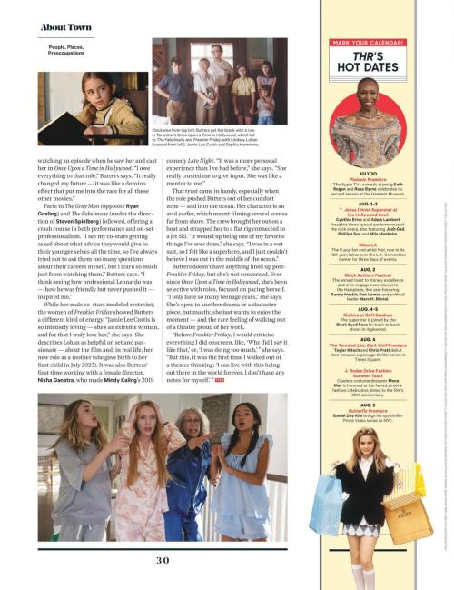 Julia Butters profile in Hollywood Reporter, July 2025 1