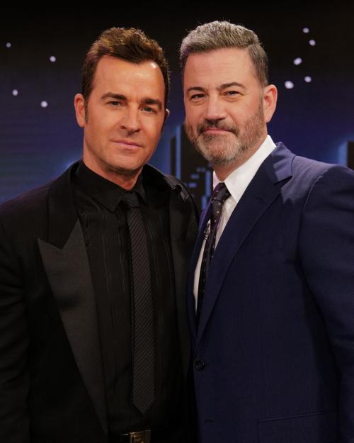Justin Theroux on Jimmy Kimmel Live, February 2025 1