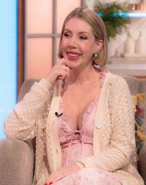 Katherine Ryan at Lorraine TV Show London July 2025