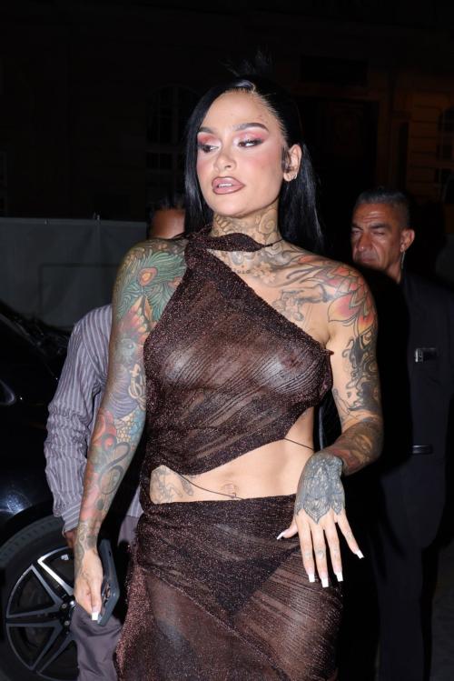 Kehlani at Balenciaga after-party Paris, July 2025 1