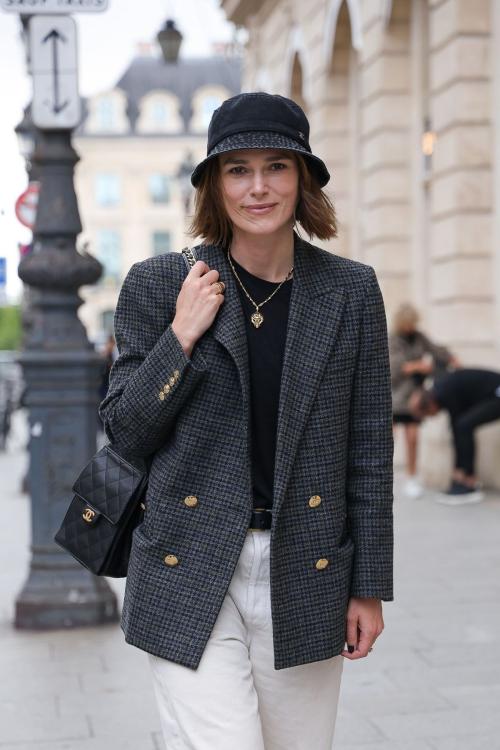 Keira Knightley out in Paris city, July 2025 5