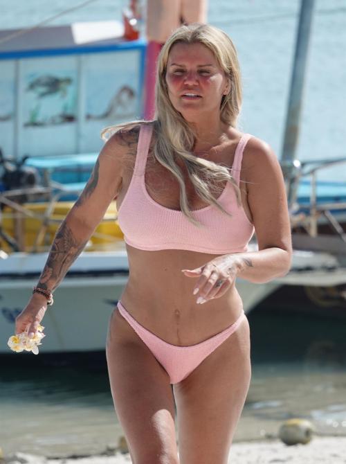 Kerry Katona in Bikini on Thai Holiday, March 2025