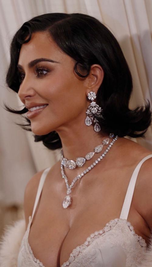 Kim Kardashian at Balenciaga Couture Paris Show, July 2025