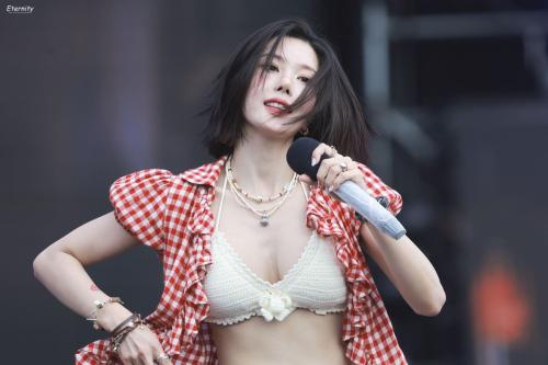 Kwon Eunbi at Waterbomb Festival Seoul, July 2025 9