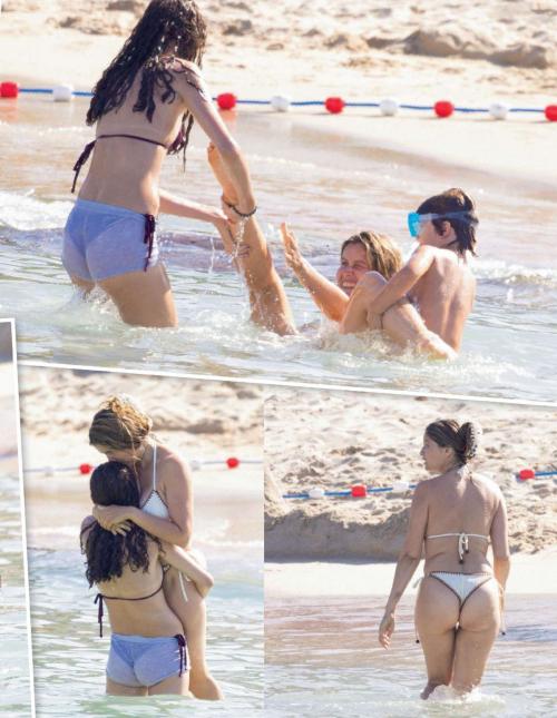 Laetitia Casta featured in Paris Match, July 2025 3