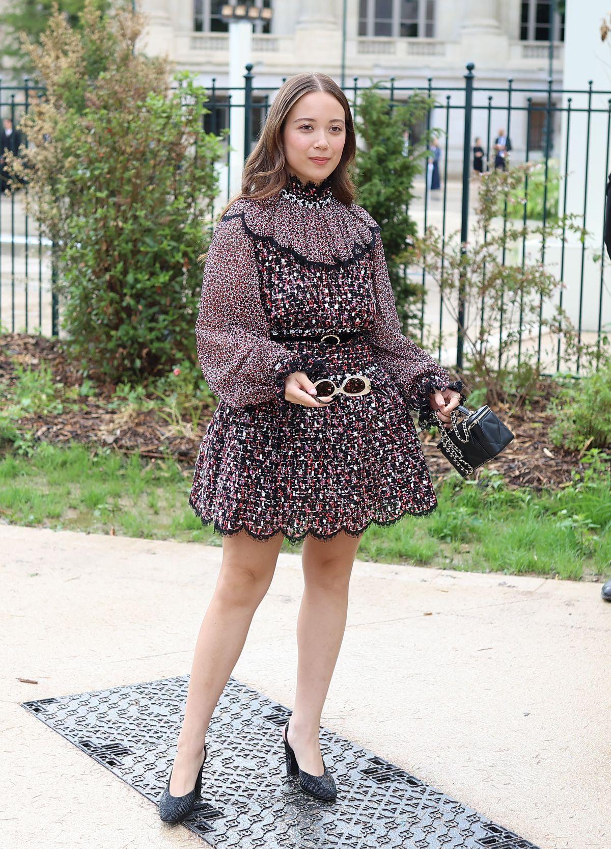 Laufey at Chanel couture show Paris, July 2025