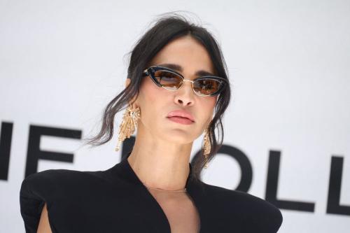 Leila Ben Khalifa at Rolland photocall, July 2025 1