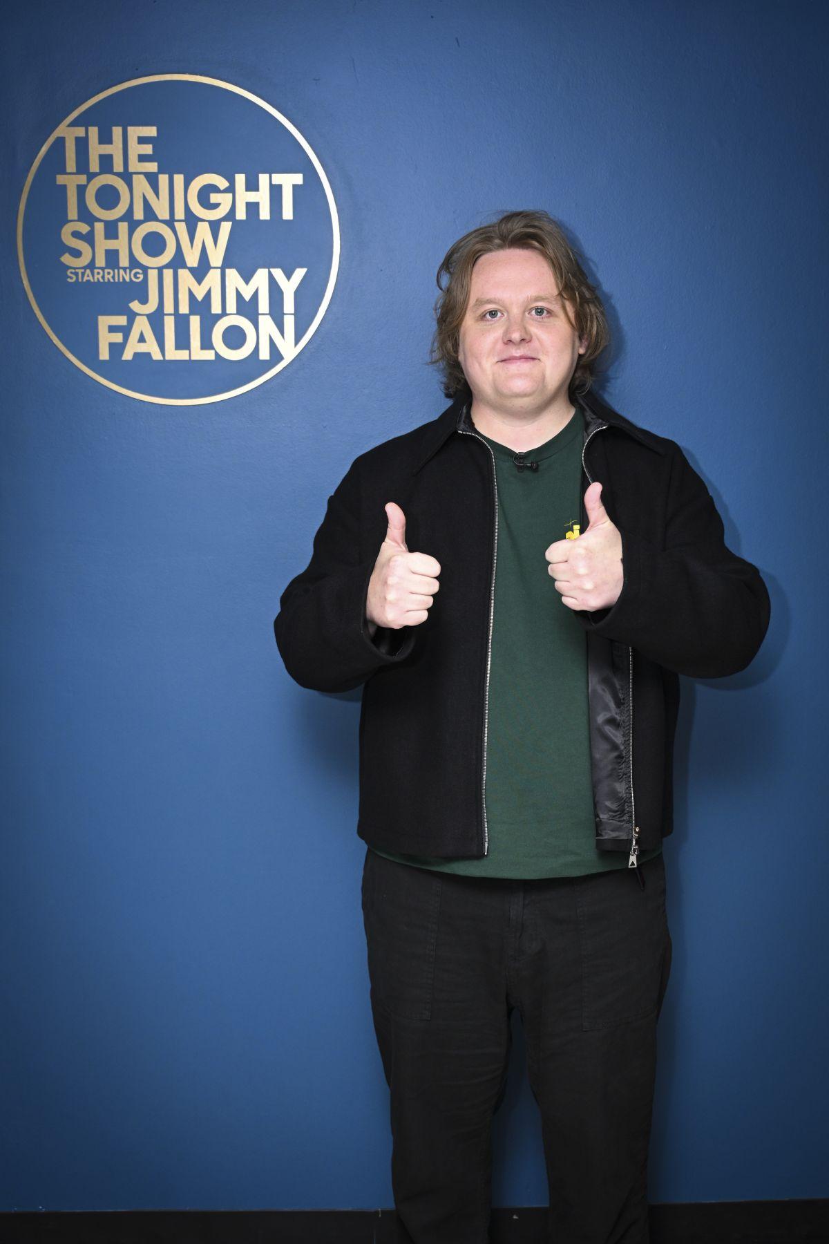 Lewis Capaldi on Jimmy Fallon Appearance, July 2025