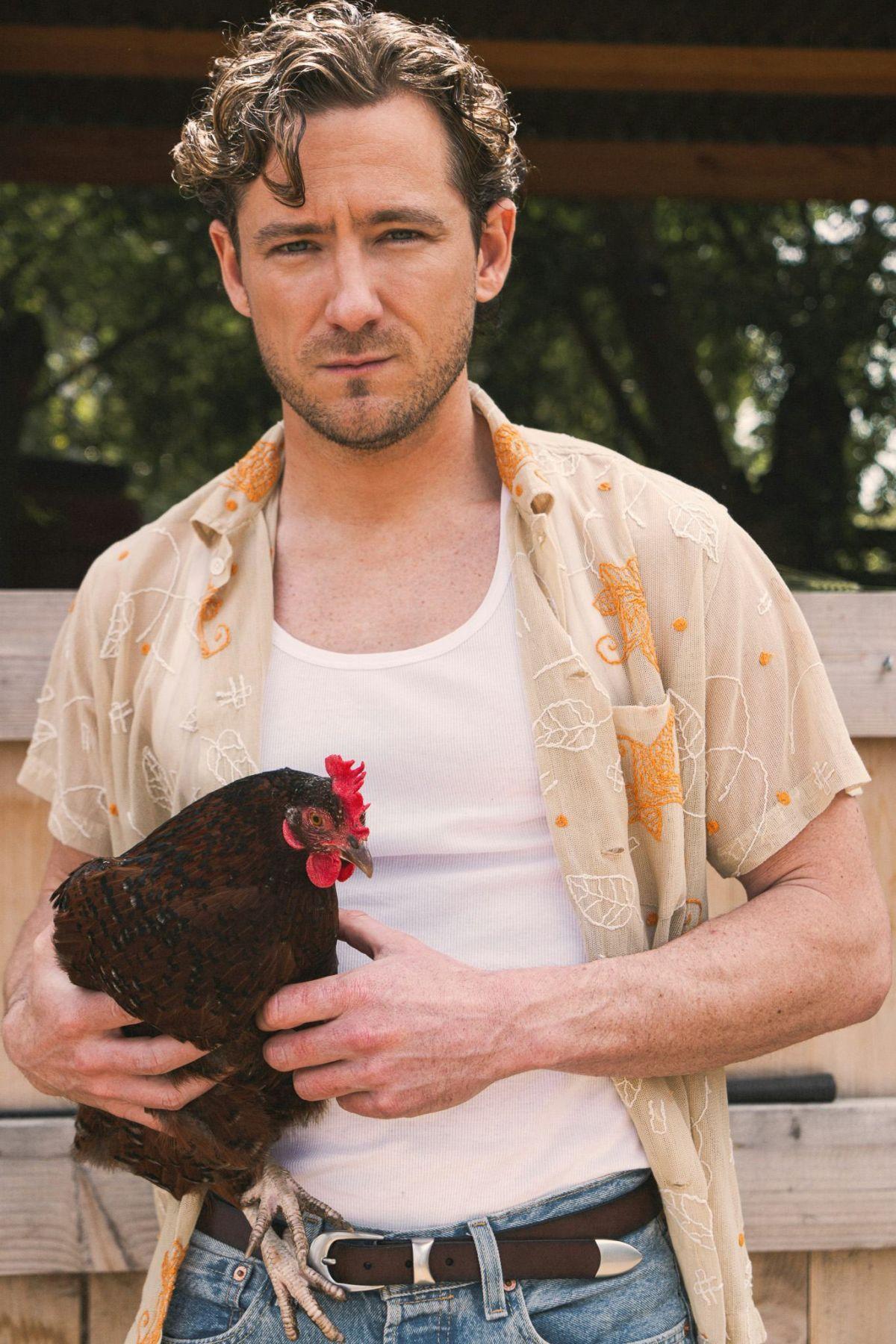 Lewis Pullman for JJ Geiger Bustle shoot, 2025