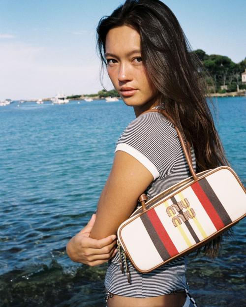 Lily Chee for Miu Miu Campaign, 2025 3