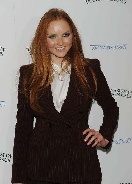 Lily Cole at Doctor Parnassus NYC Premiere, Dec 2009 2