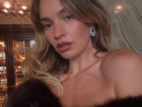 Lily James Summer Instagram Moments, July 2025