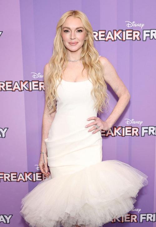 Lindsay Lohan at Freakier Friday screening, July 2025 2