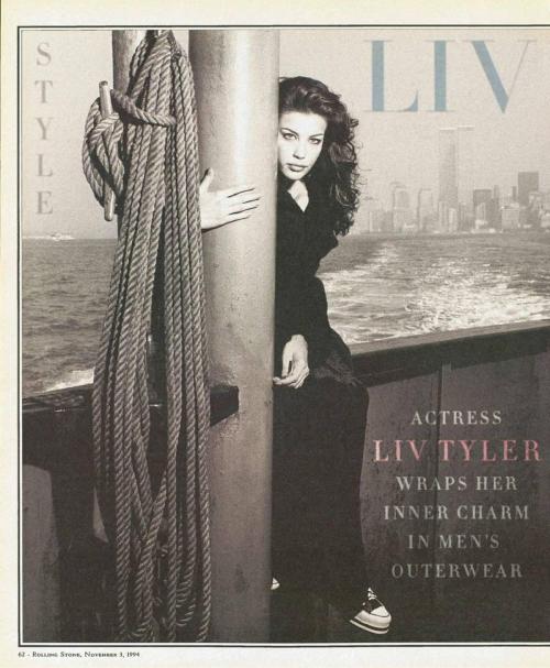 Liv Tyler for Rolling Stone Magazine Feature, 1994 5