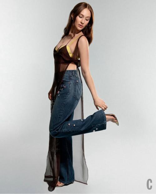 Lola Tung for Cosmopolitan UK Cover Story, Sept 2025 1