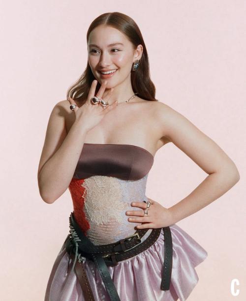 Lola Tung for Cosmopolitan UK Cover Story, Sept 2025 4