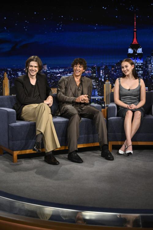 Lola Tung on Tonight Show With Jimmy Fallon, July 2025 5