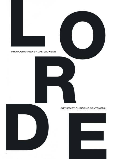Lorde in Vogue Australia feature, July 2025 15
