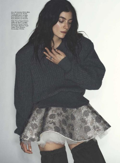 Lorde in Vogue Australia feature, July 2025 1