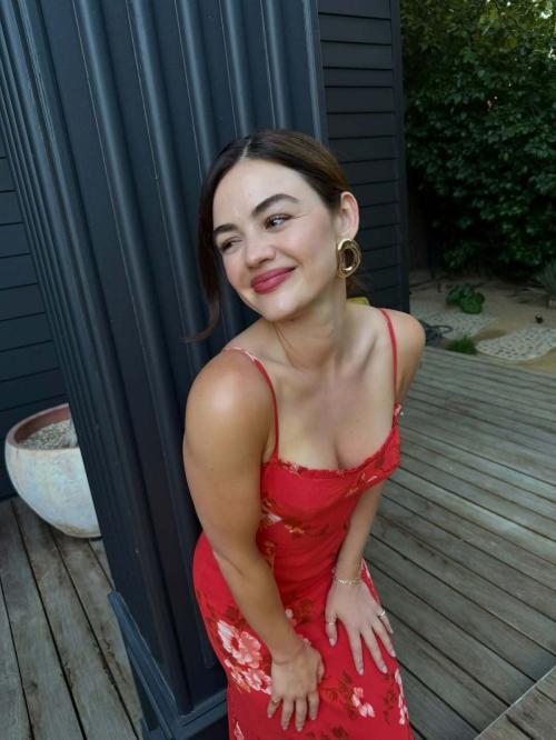Lucy Hale Relaxed Instagram Upload, July 2025 1