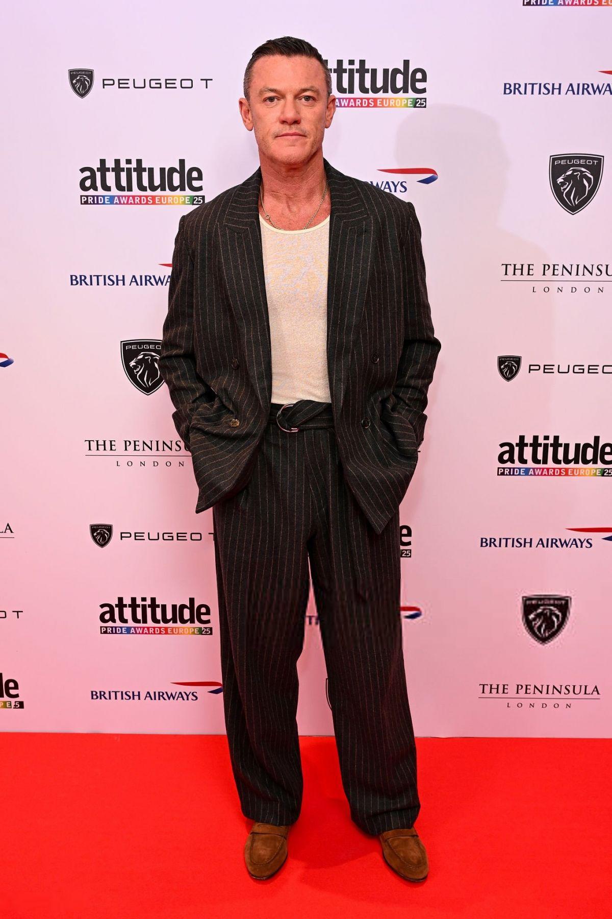 Luke Evans at Attitude Pride Awards Europe, July 2025