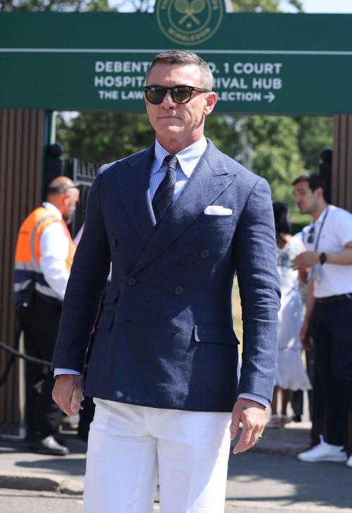 Luke Evans at Wimbledon Ladies Final, July 2025 2