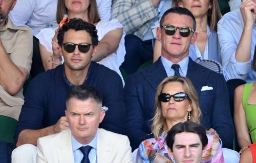 Luke Evans at Wimbledon Ladies Final, July 2025 3